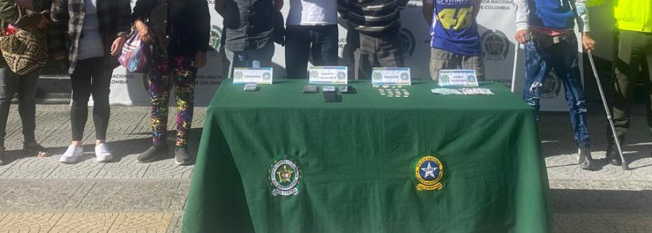 La banda tenía dos líneas de venta de vicio en Manizales y en Chinchiná.