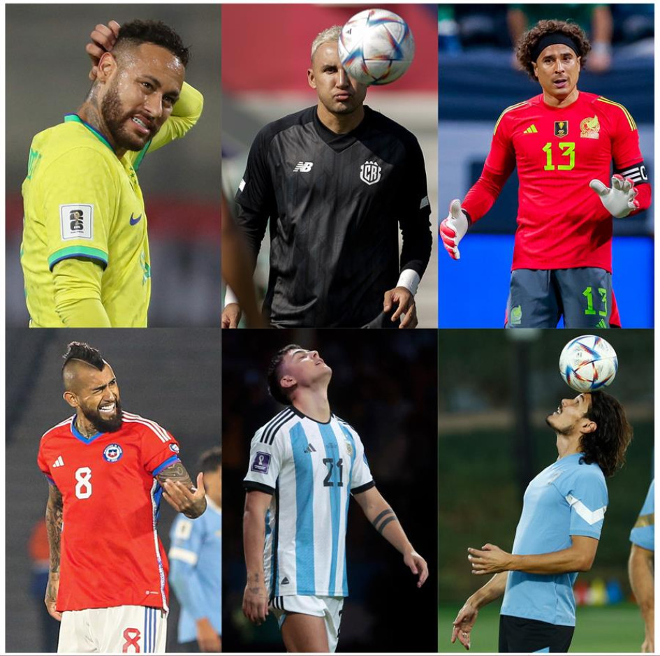 Copa América: Neymar, Dybala, Cavani, Falcao, Keylor, Vidal, Ochoa... los grandes ausentes