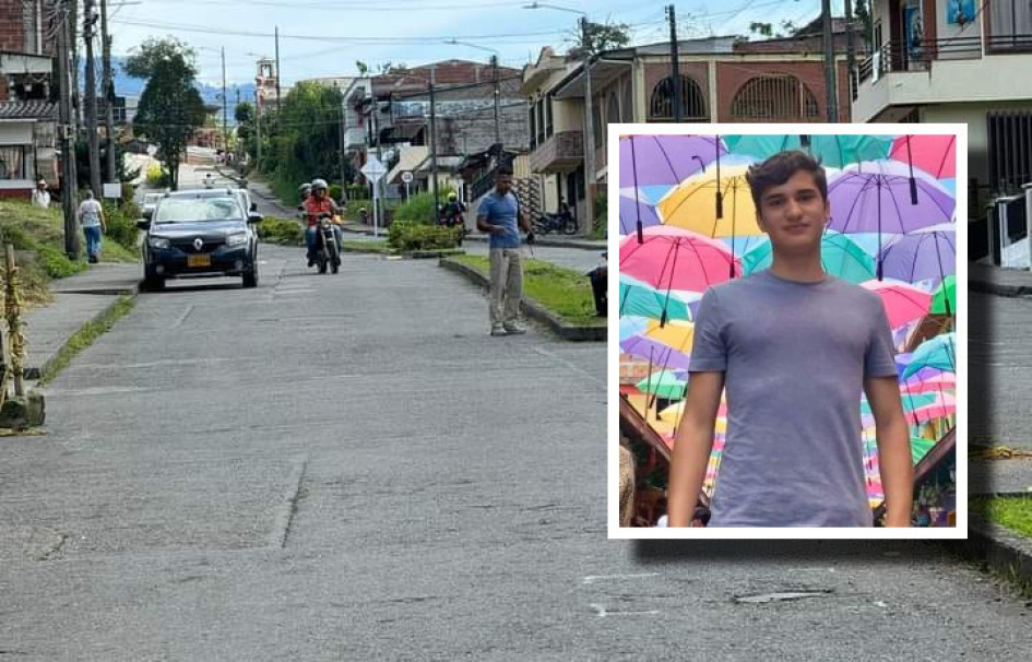 El sector donde ocurrió el accidente de tránsito en Riosucio (Caldas).