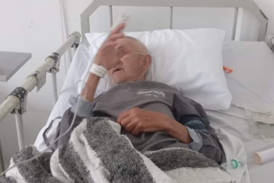 Condorito, vendedor informal afectado en accidente en Manizales