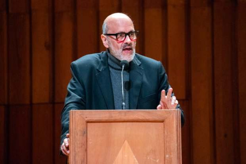 "El rector Leopoldo Múnera Ruiz se refirió a la importancia de retomar clases y volver a habitar el campus universitario",