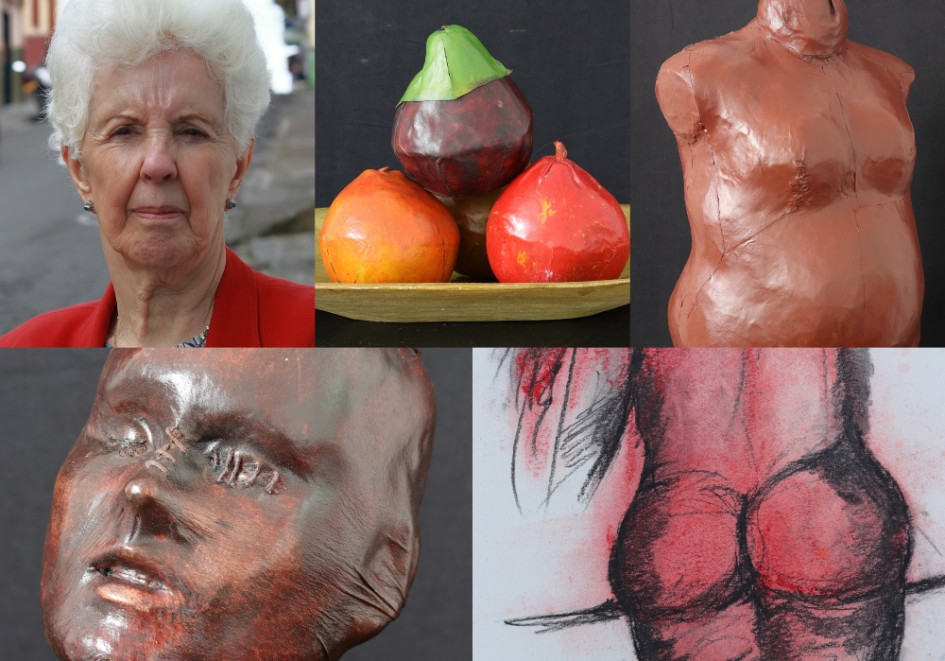 Beatriz Echeveri y sus obras. 