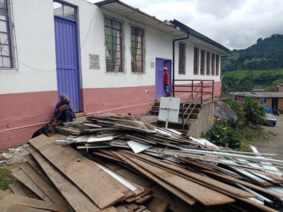 Pacto por la Educación de Villamaría busca intervenir este año en unas 14 sedes educativas. Con recursos de donaciones y con dineros de la Gobernación y de la Alcaldía intervienen cuatro escuelas rurales, incluida la de la vereda Gallinazo.
