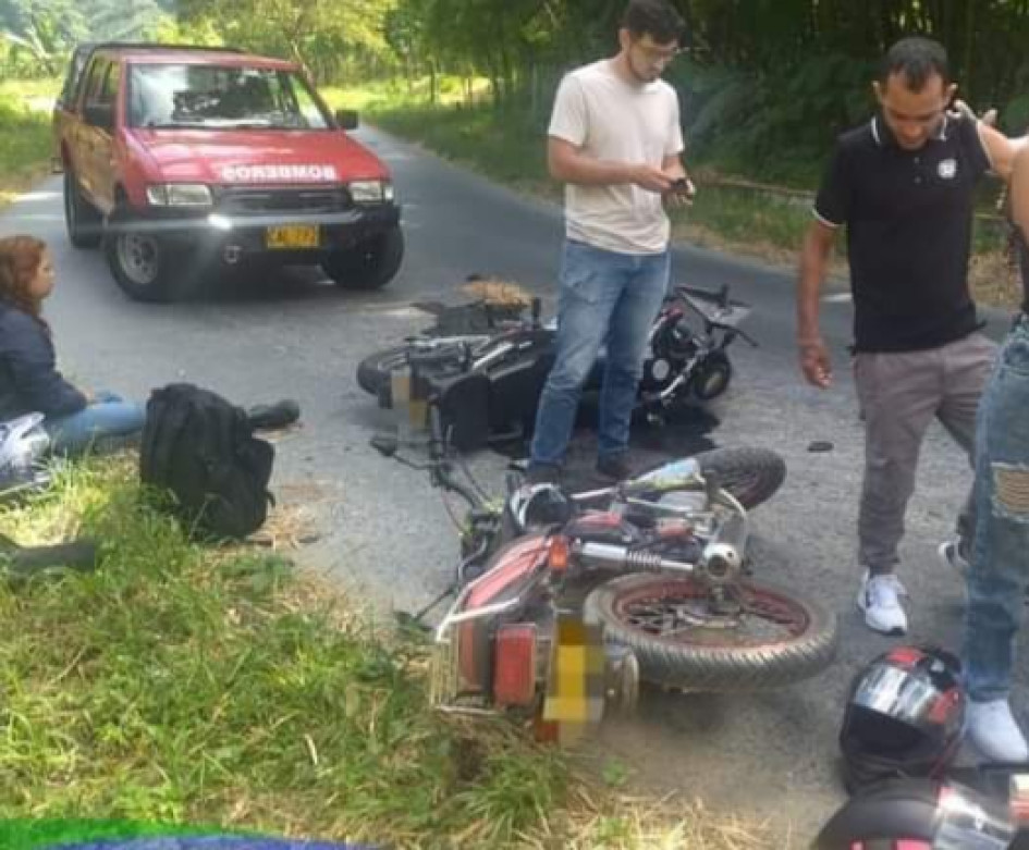 El accidente deja 2 lesionados