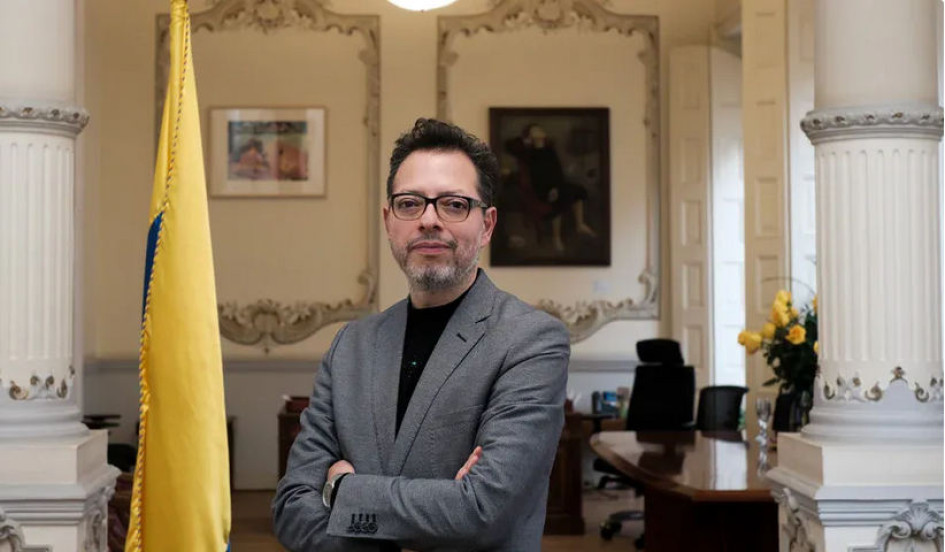 Juan David Correa, ministro de las Culturas, las Artes y los Saberes.