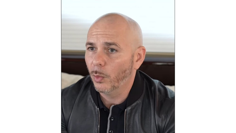 El artista puertorriqueño, Pitbull. 