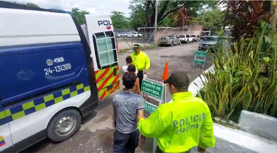 Fueron cinco los capturados en el operativo.