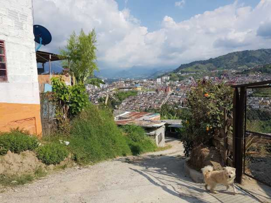 Entrada a Villa Jardín.