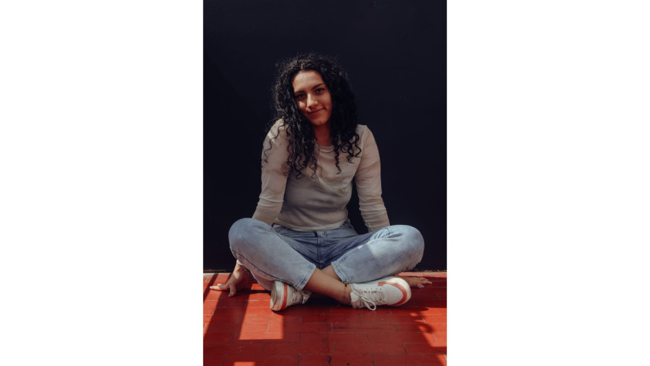 La artista manizaleña, Valeria ROC. 