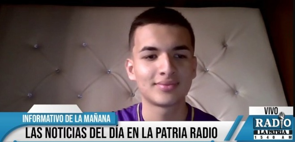 Santiago Luna Méndez, aprendiz del Sena Caldas en La Dorada.