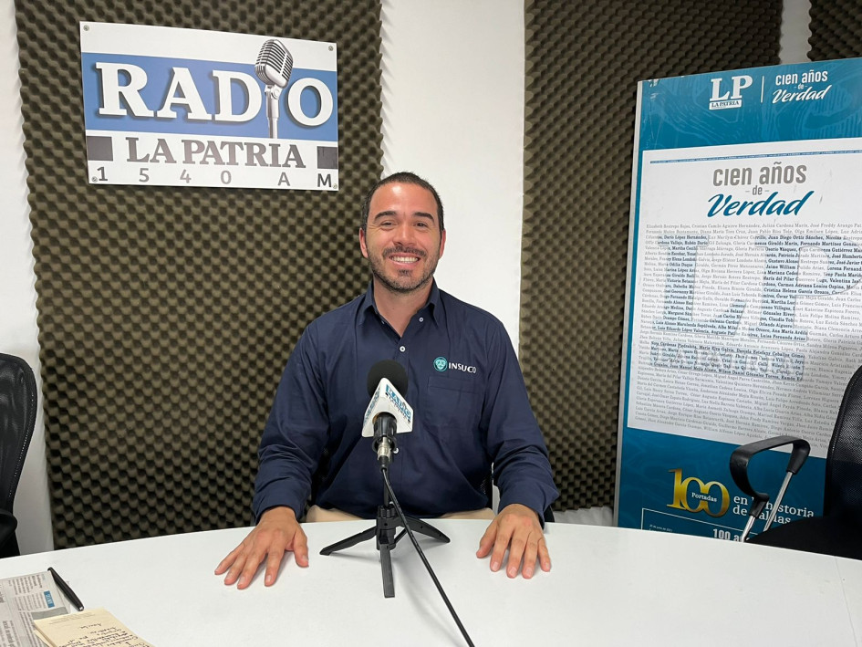 Daniel Hurtado Hurtado, director del proyecto Diálogo Multiactor del Alto Occidente Caldense. 
