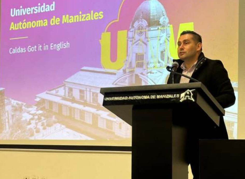 El secretario de Educación de Caldas, Luis Herney Vargas, presentó ayer el programa Caldas Got In English, el cual llegará a 57 instituciones educativas oficiales.