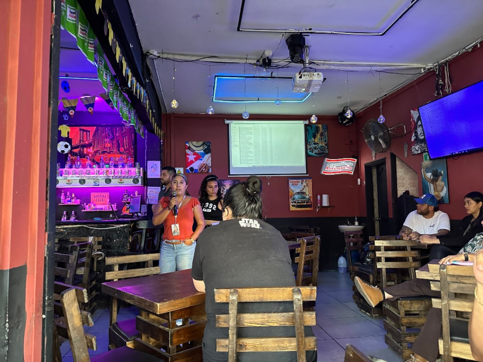 El alcalde y la inspectora de Policía se reunieron con propietarios de bares, cantinas y discotecas para socializar el uso del espacio público, funcionamiento y control de ruido previo a las Fiestas del Regreso en agosto.  