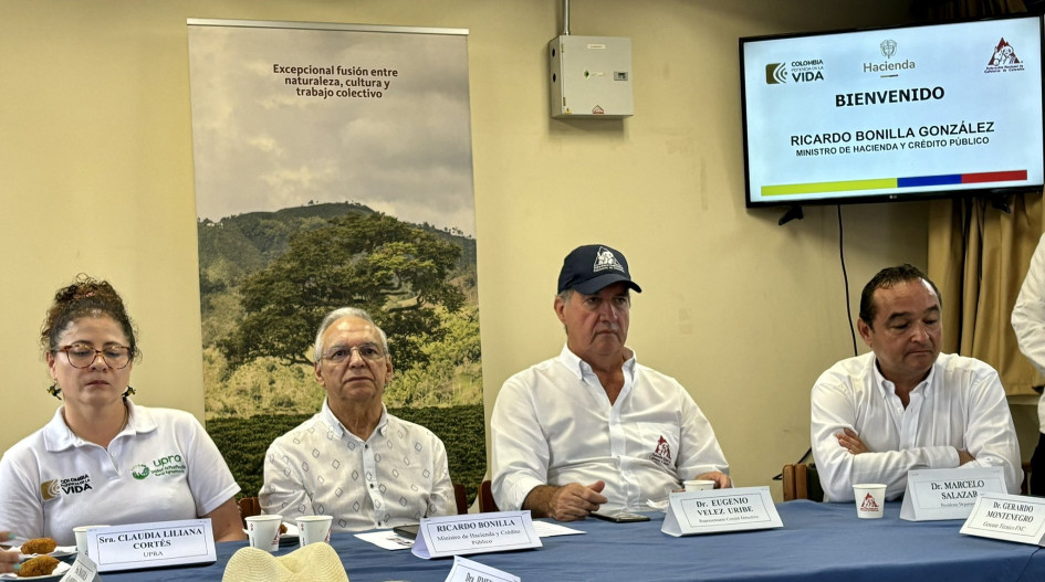 Ministro de Hacienda en Chinchiná (Caldas)