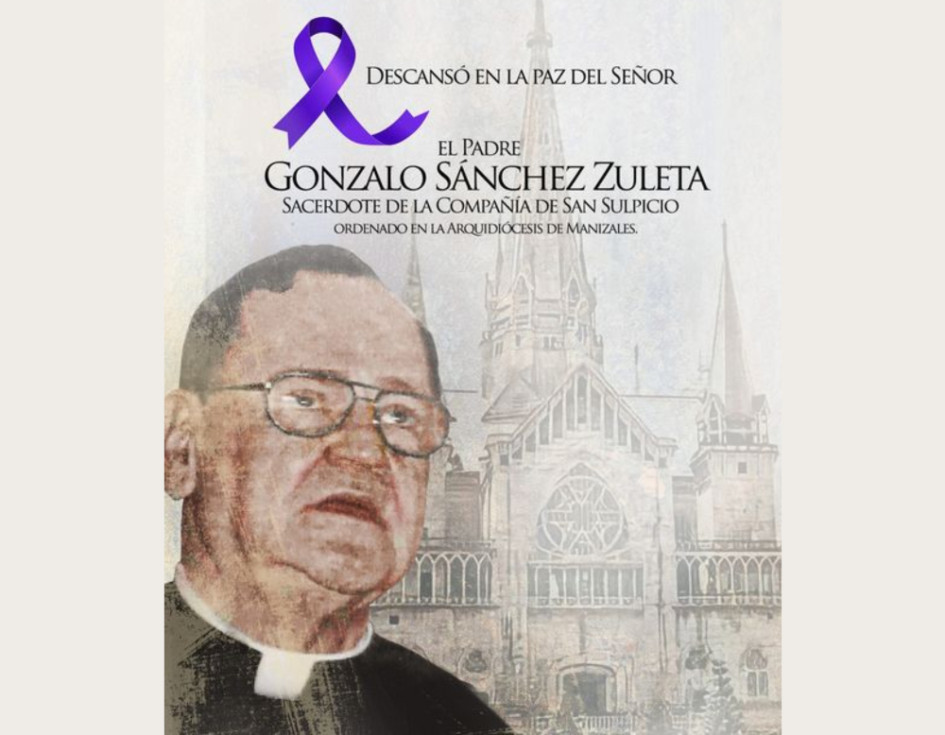 El padre Gonzalo Sánchez Zuleta tenía 85 años.