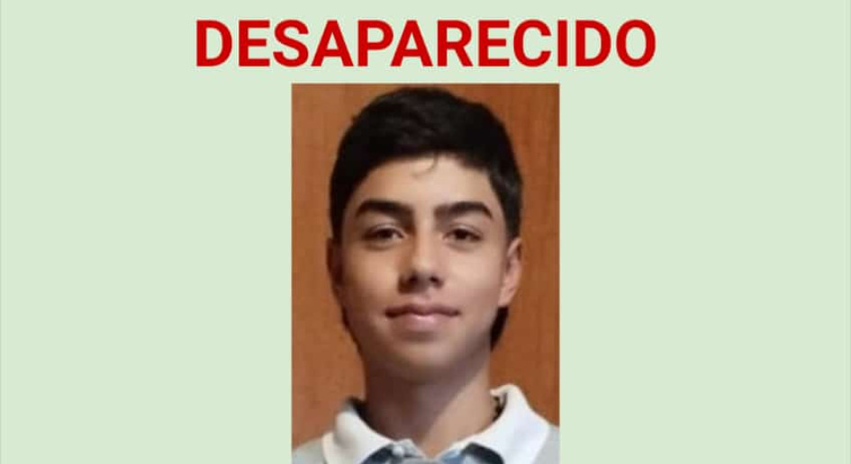 El menor desaparecido en Villamaría.