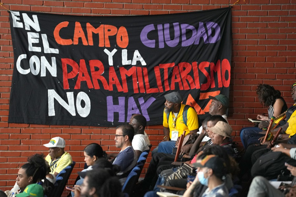 Foto | EFE | LA PATRIA  Denuncian que distintas formas de paramilitarismo han tomado terreno en el país.