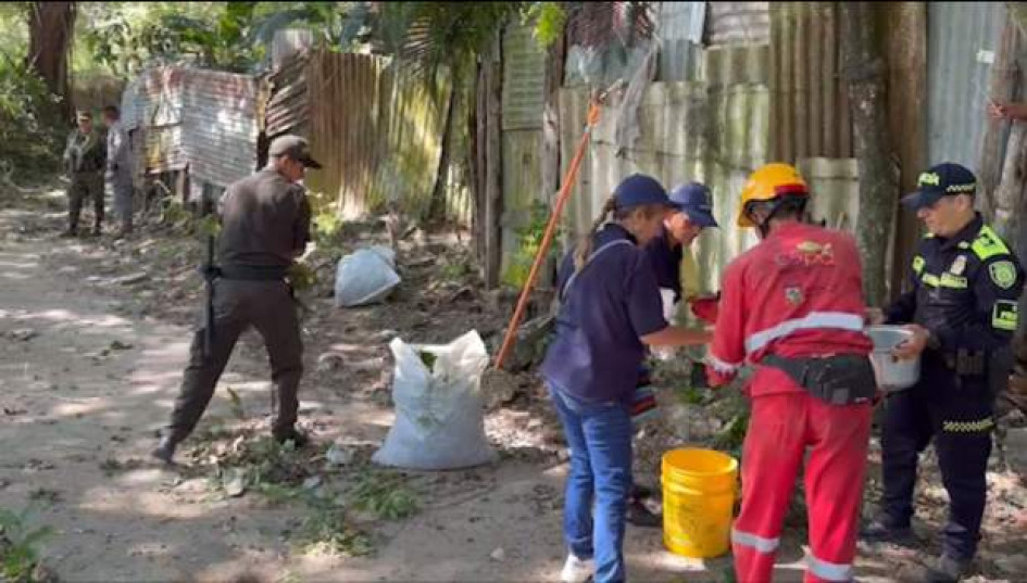 Varias entidades se unieron a la iniciativa, en la que la comunidad también participó.