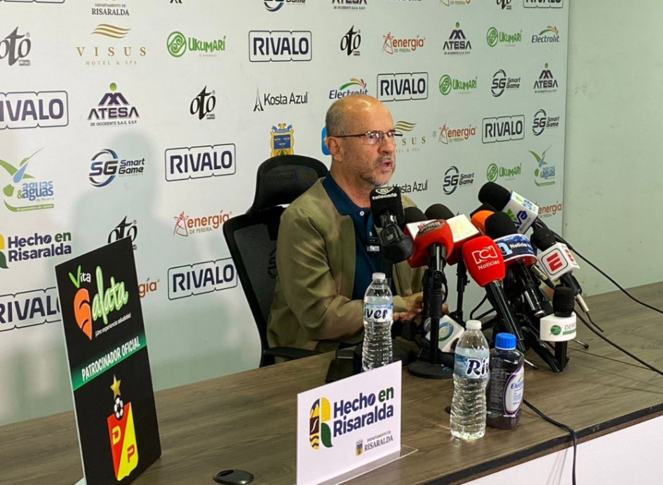 Álvaro López, presidente del Deportivo Pereira.