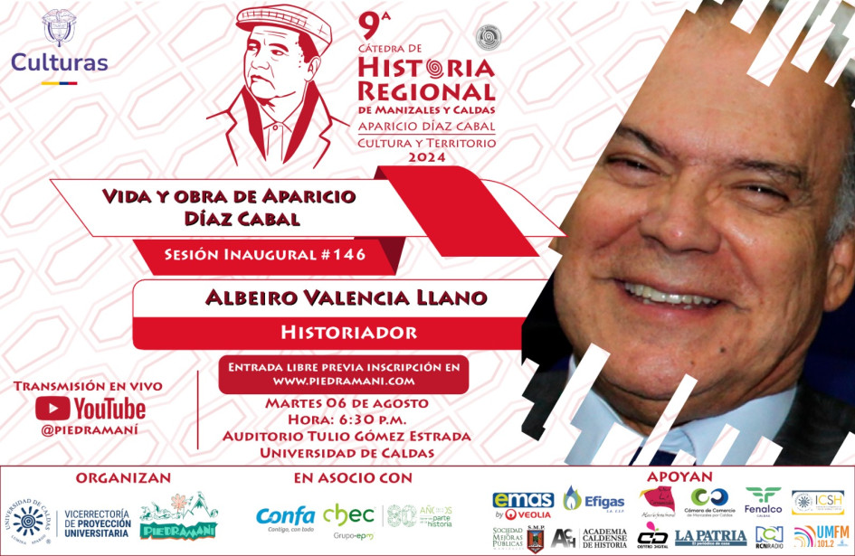 A partir de mañana comienza la Cátedra de Historia Regional. 