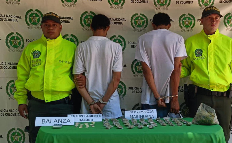 Los dos aprehendidos.