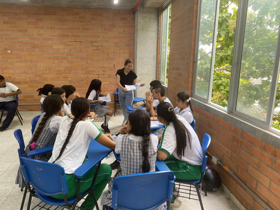 Participaron los estudiantes de once. 