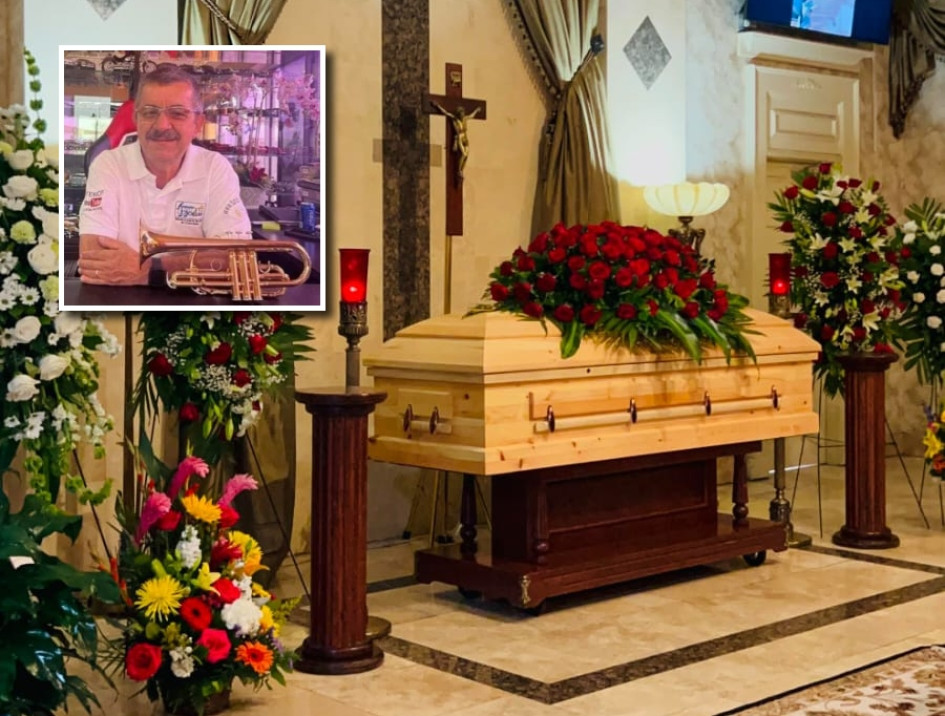 La velación de Héctor Fabio Idárraga se llevó a cabo en Houston (EE.UU.). Sus cenizas reposarán en Neira (Caldas), su municipio natal.