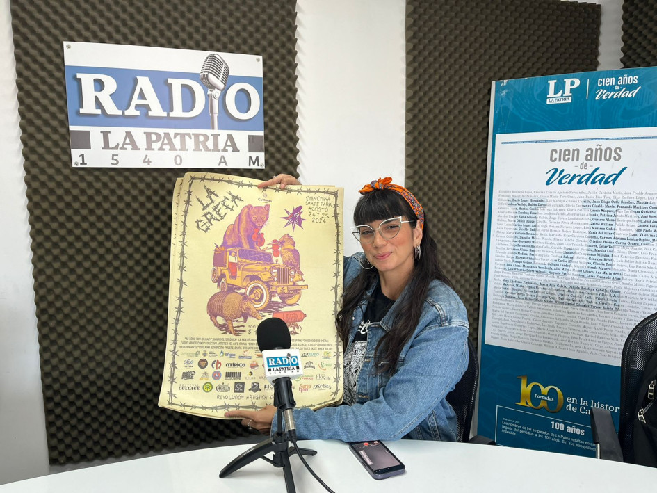  Laura Hernández, líder del Festival La Greca y directora de la Fundación Compromiso.  