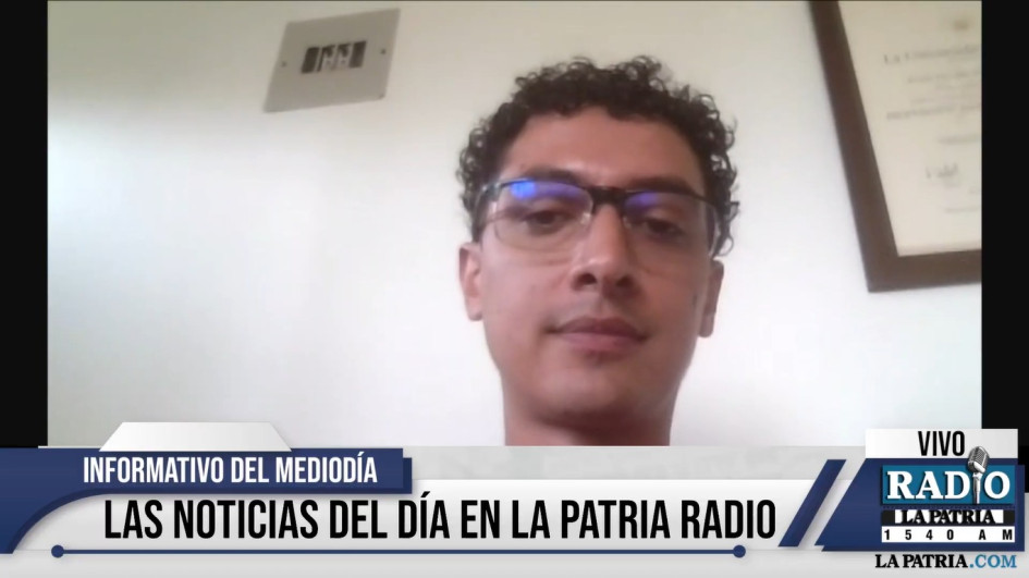 Juan Felipe Hoyos, presidente del Encuentro de La Palabra de Riosucio (Caldas)