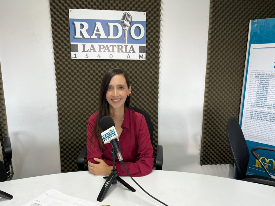 Mónica Londoño, gerente de la Promotora de Eventos y Turismo de Manizales 