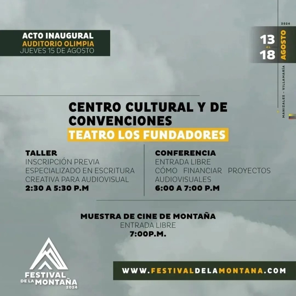 Asita al taller y a la muestra de cine que inaugura el Festival 