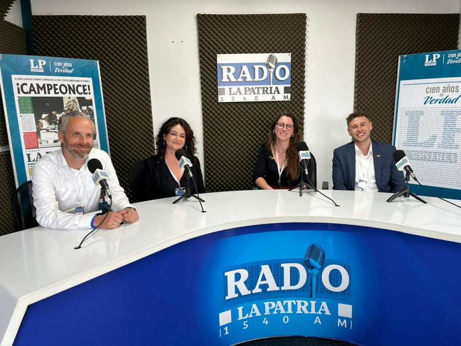 Participantes extranjeros de Europortunidades en Manizales