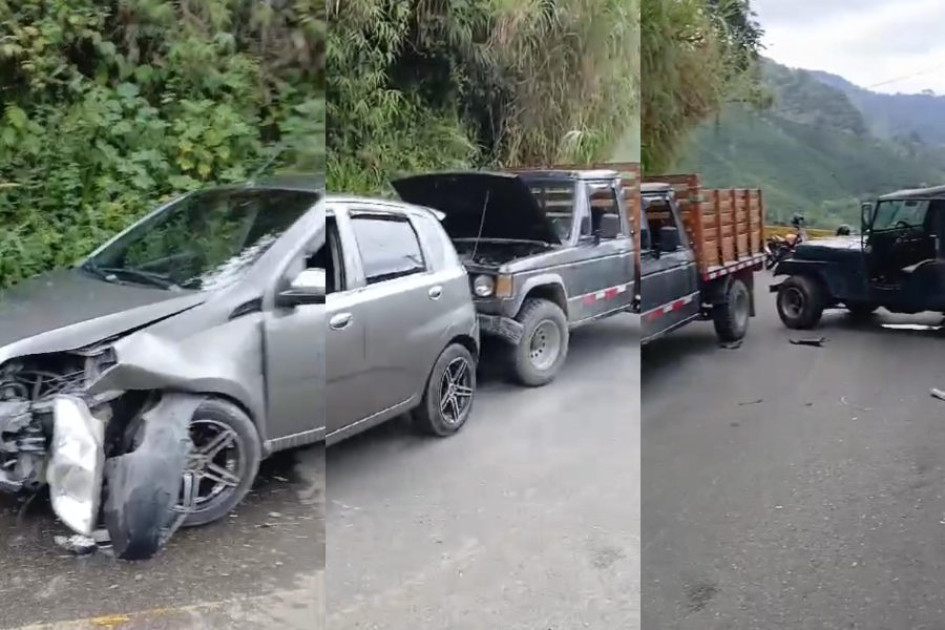 accidente de tránsito en Marquetalia