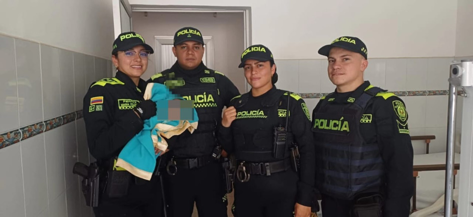 La bebé rescatada en zona boscosa de un resguardo