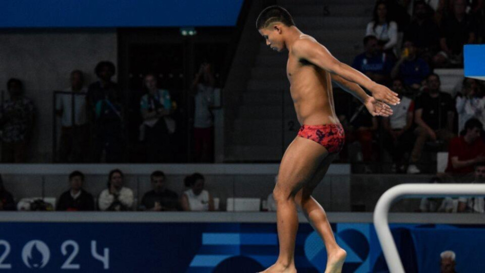 Luis Felipe Uribe obtuvo diploma olímpico en los clavados desde trampolín de tres metros