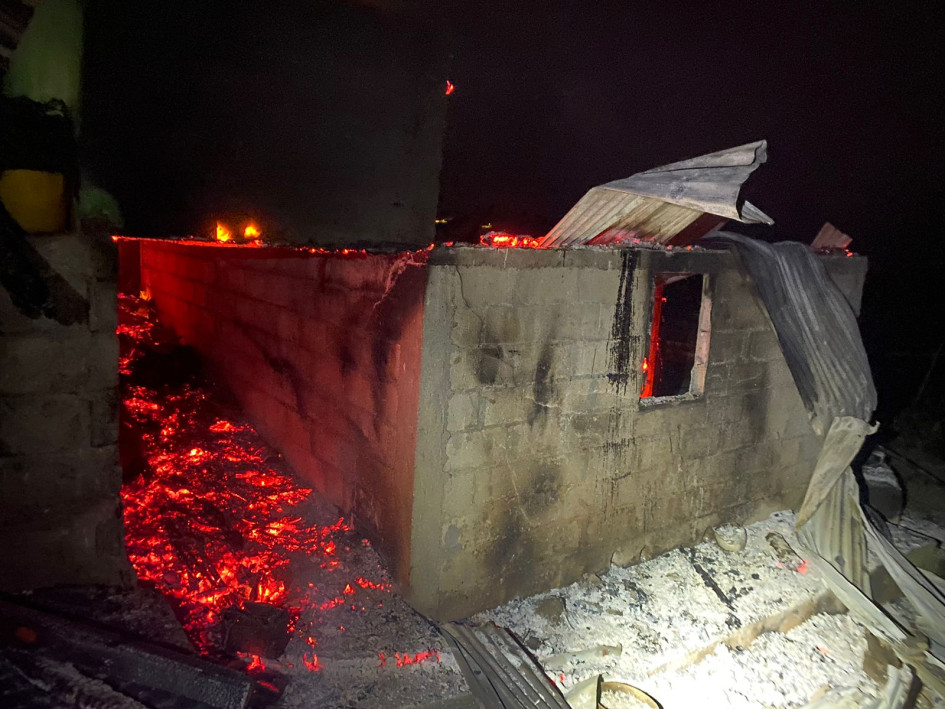 La emergencia. Fotos|Bomberos| LA PATRIA