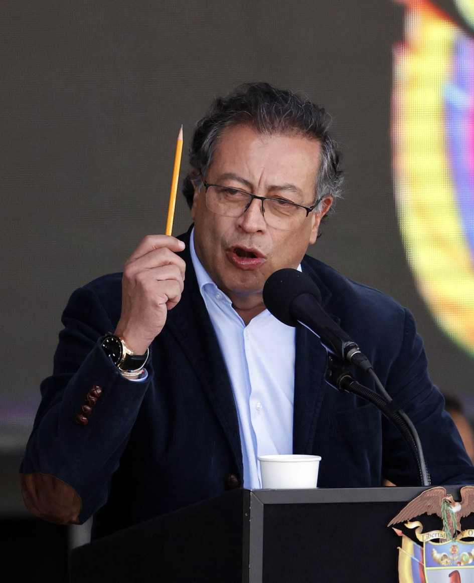 Gustavo Petro, presidente de Colombia. 