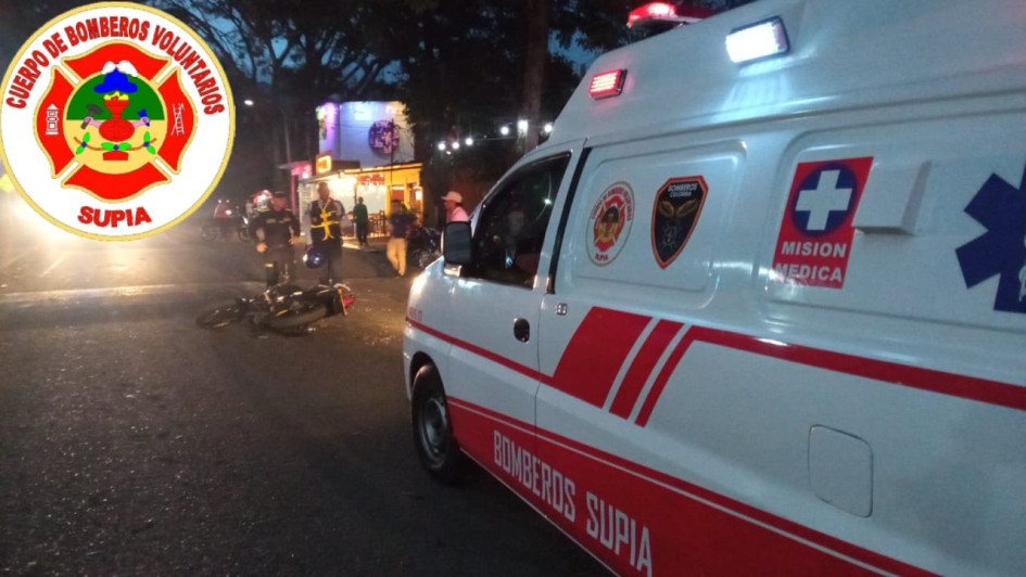 Accidente en Supía.