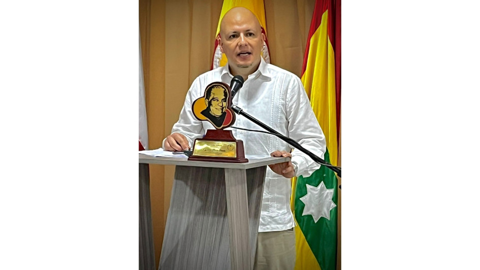 Alejandro Marín Pineda, periodista manizaleño de 44 años.