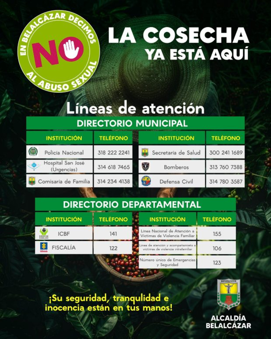 Llamar a las líneas es clave para altertar a las autoridades en caso de detectar algún caso sospechoso.