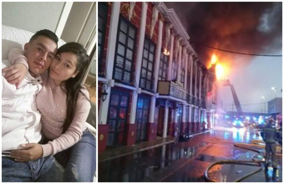  Kevin Alejandro Gómez Acosta y su pareja Leidy Paola Correa Hincapié