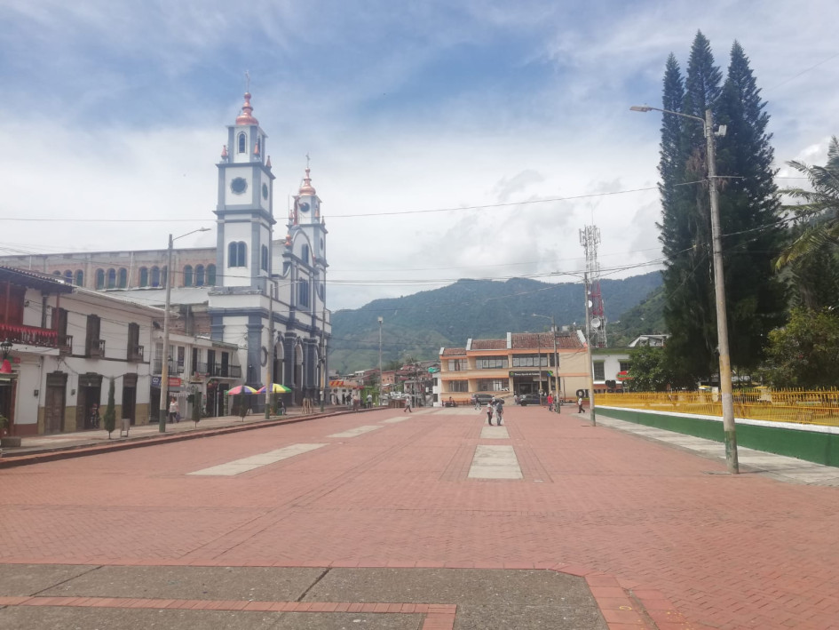 En la Plazoleta de Banderas serán los actos centrales del Festival. Las bandas harán aquí las presentaciones ante el jurado.