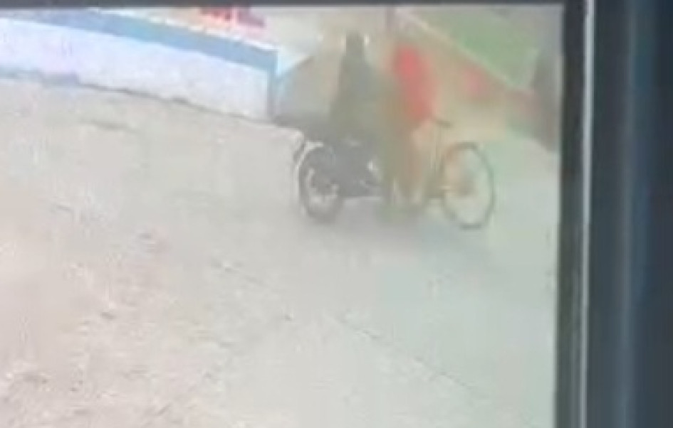 Momento del impacto.