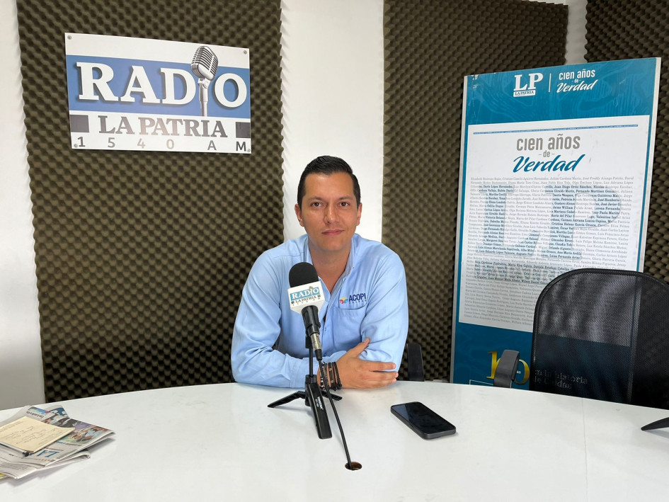 Santiago Osorio, director de gestión empresarial de Acopi Caldas.
