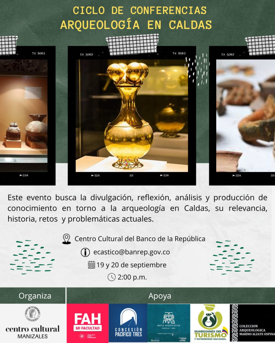 Desde este jueves (19 septiembre) se llevarán a cabo las conferencias en Manizales