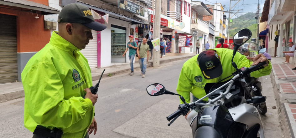 Jornada de seguridad en Supía.