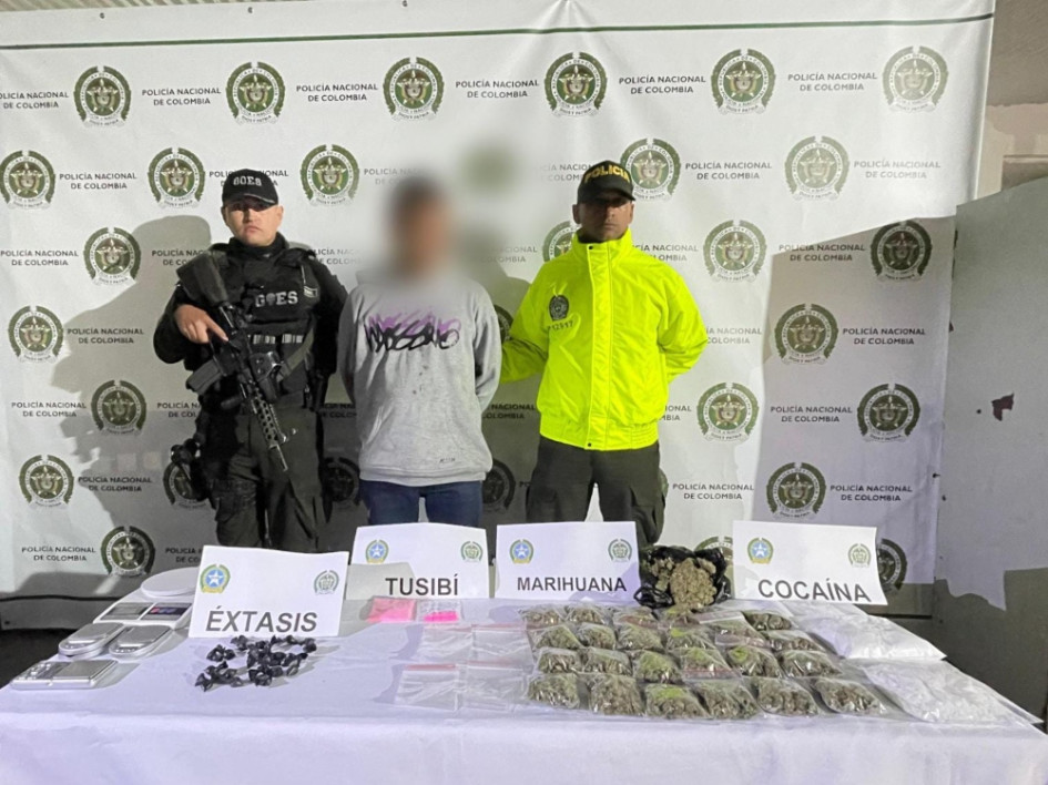 Allanan casa en Santa Rosa de Cabal que servía de acopio y distribución de drogas