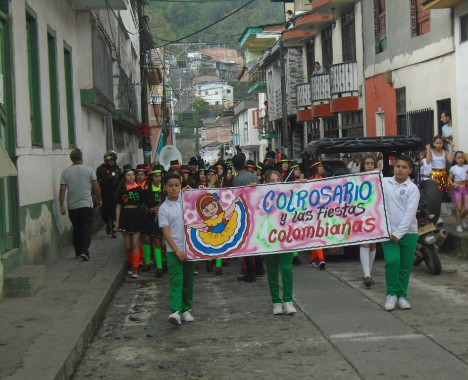 La fiesta del estudiante rosarista se realiza en homenaje a Nuestra Señora del Rosario, patrona de los colegios de la Arquidiócesis.