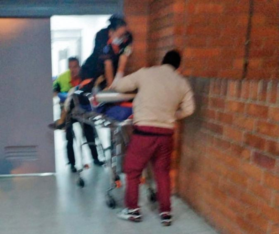 Al pacoreño trataron de reanimarlo