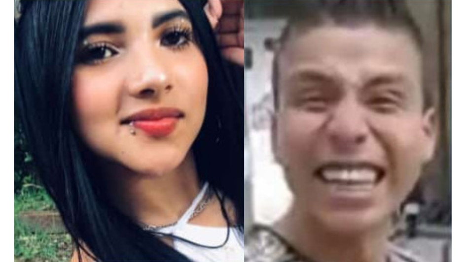 Nikol Andrea Herrera y Juan José Giraldo, los desaparecidos.